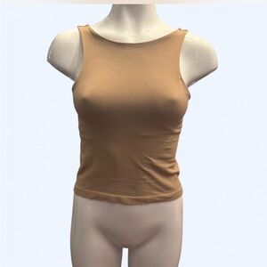 Free People Tan Tank Top